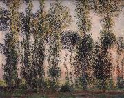 Claude Monet Poplars at Giverny France oil painting artist